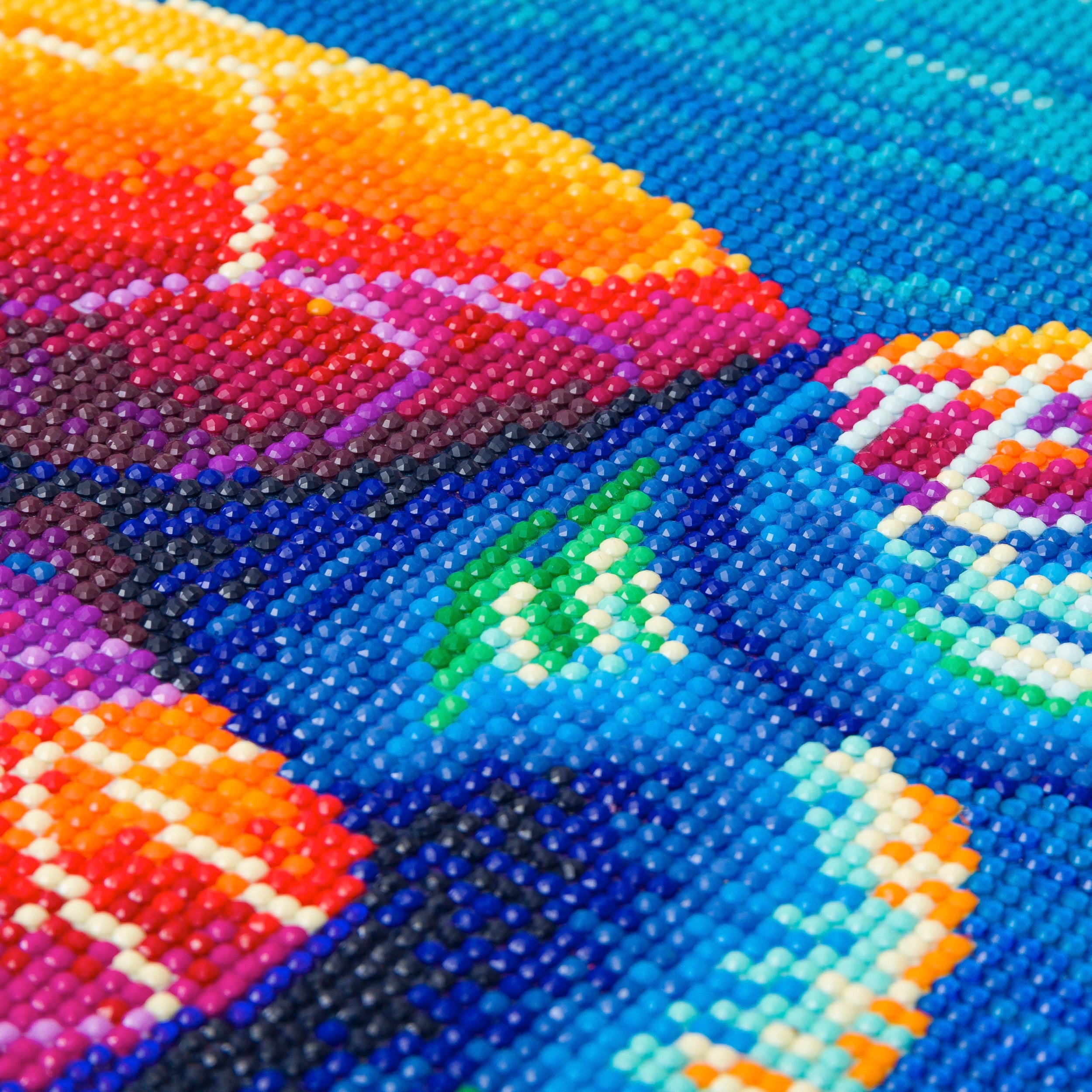 Turtle Crystal Art Canvas, 30cm X 30cm