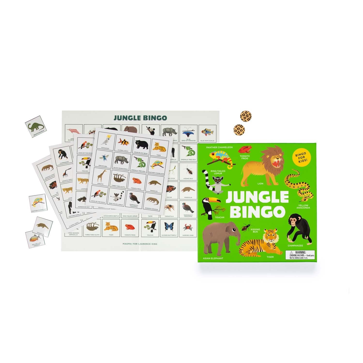 Jungle Bingo Board Game ZSL Shop Jungle bingo board game zsl shop