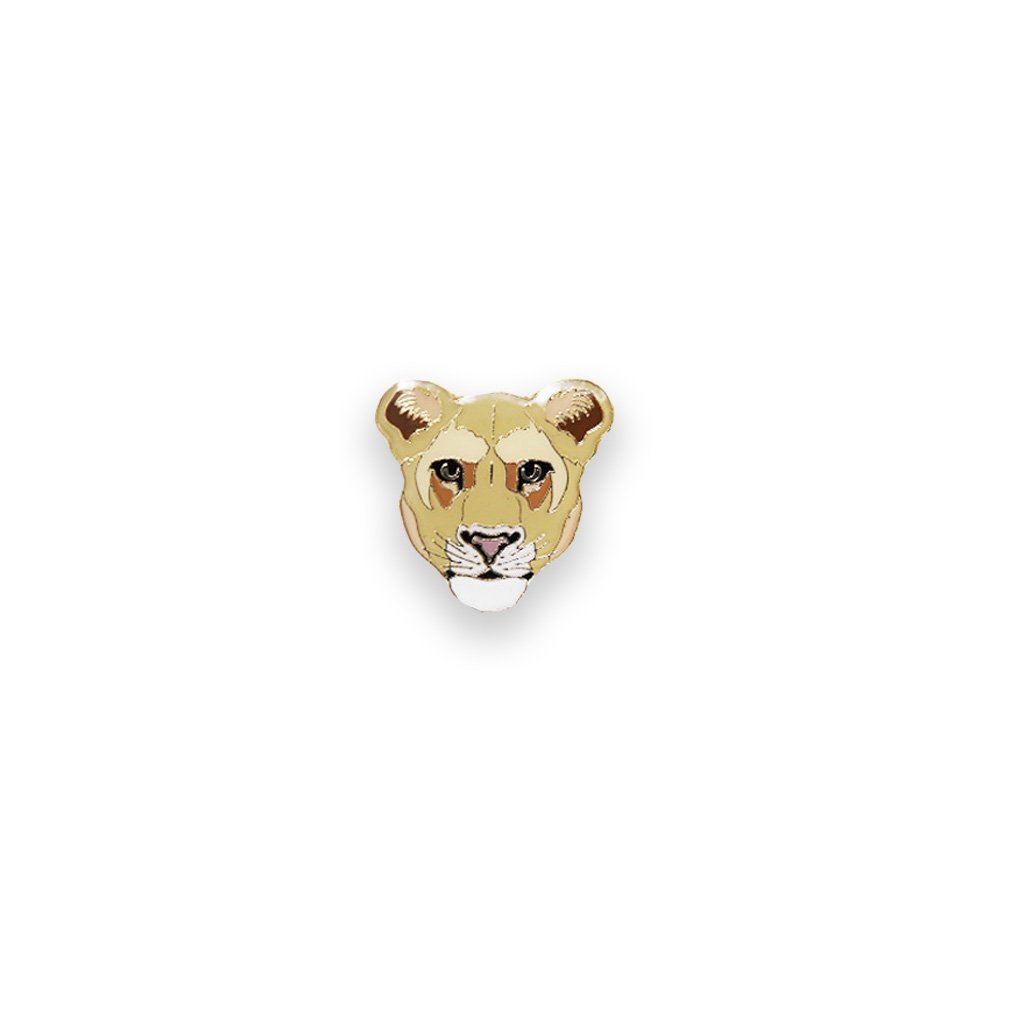Lioness Pin Badge