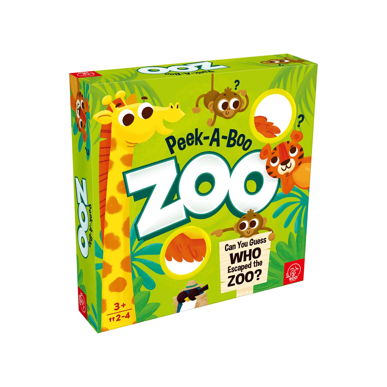 Peek-A-Boo Zoo Childrens Board Game