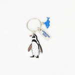 London Zoo Penguin Charm Keyring