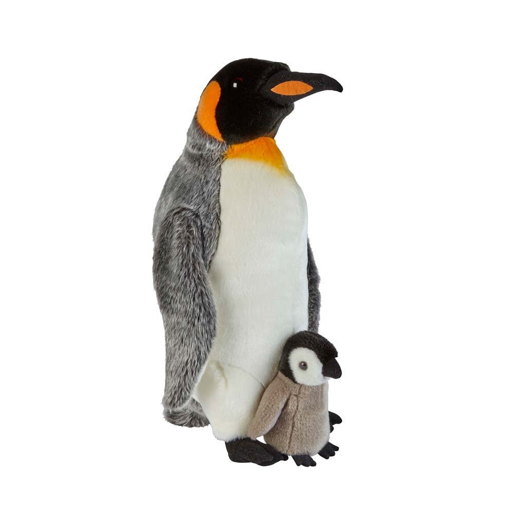 Emperor Penguin & Chick Soft Toy, XL