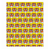 Tiger Face Print Wrapping Paper