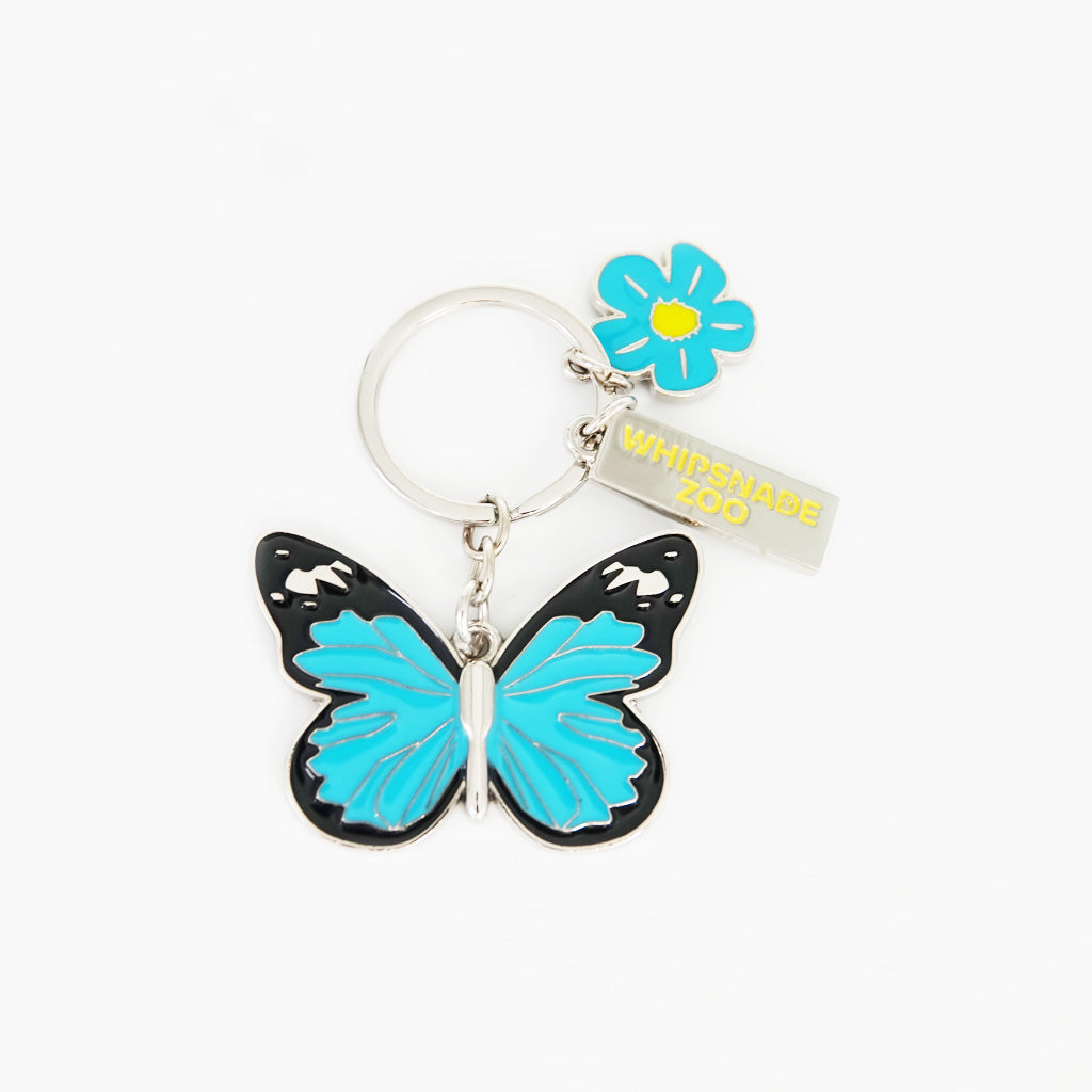Whipsnade Zoo Butterfly Charm Keyring