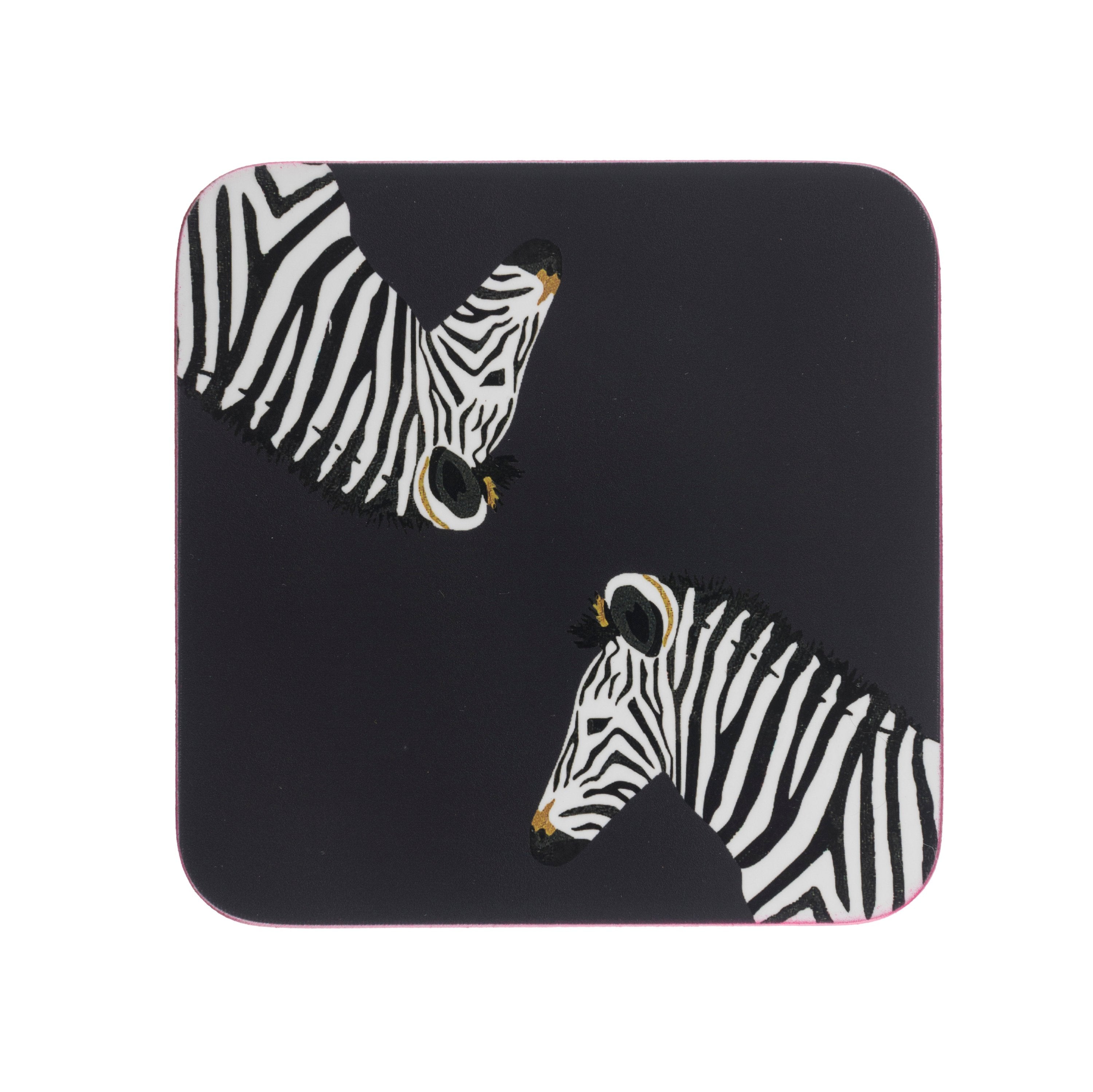 Zebra coasters