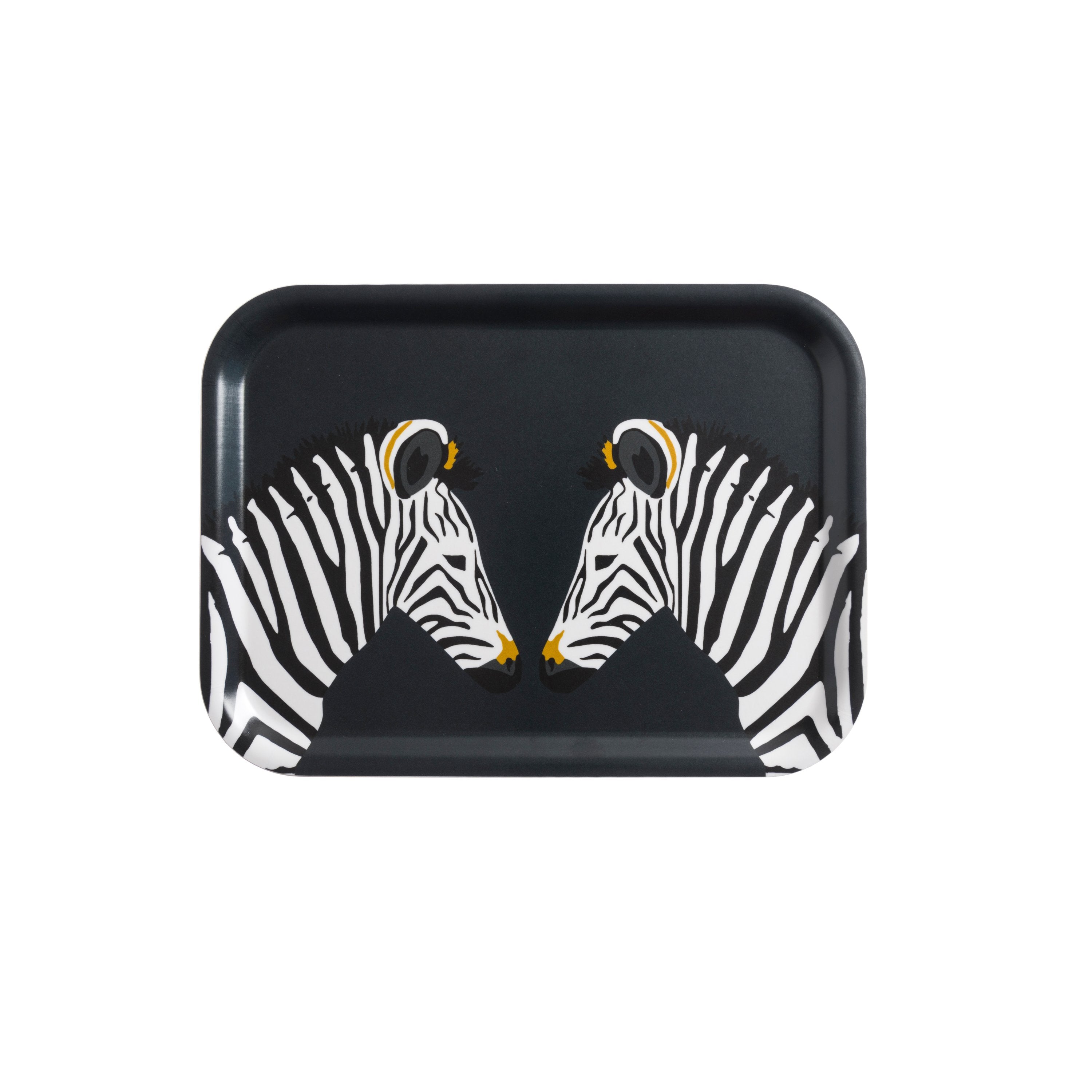 Zebra Printed Tray, Small