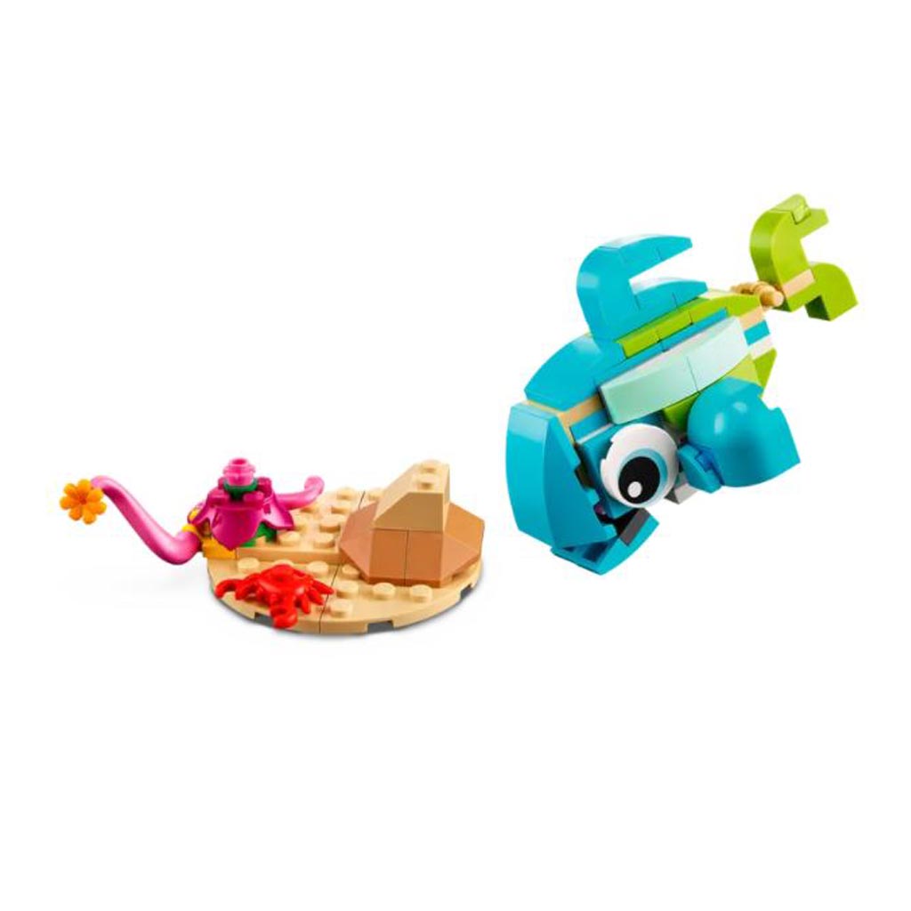 LEGO Dolphin and Turtle, 3 in 1