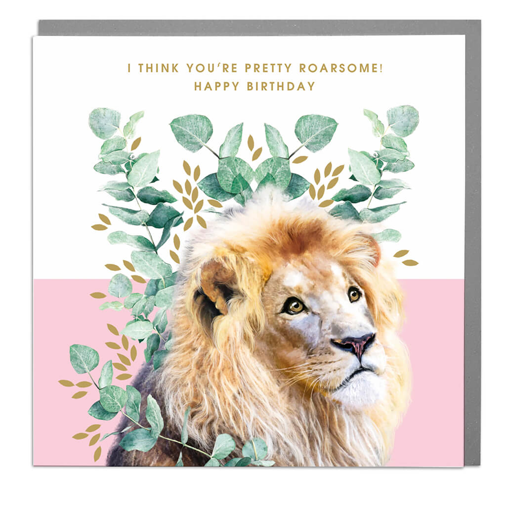 Lion Birthday Card | ZSL Shop