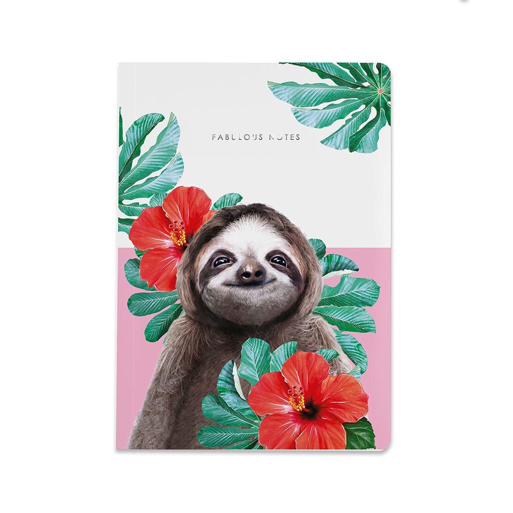 sloth notebook