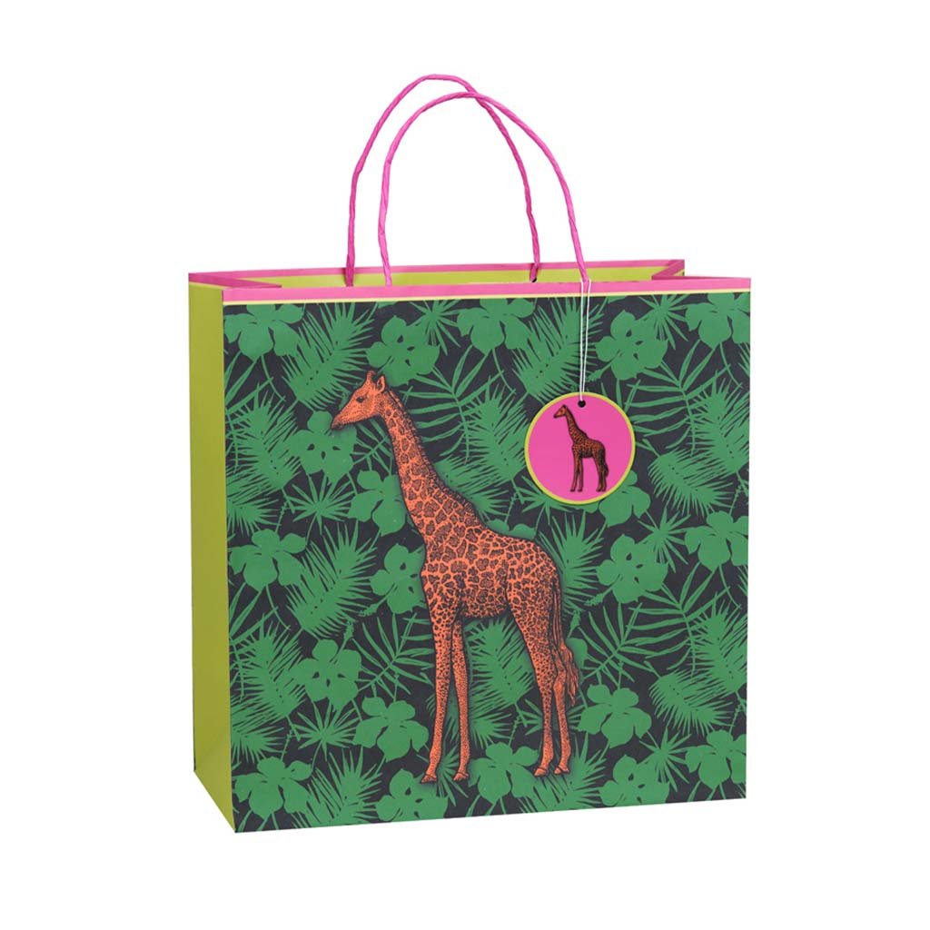 Giraffe Gift Bag ZSL Shop   427234 Giraffe Gift Bag Extra Large Web 