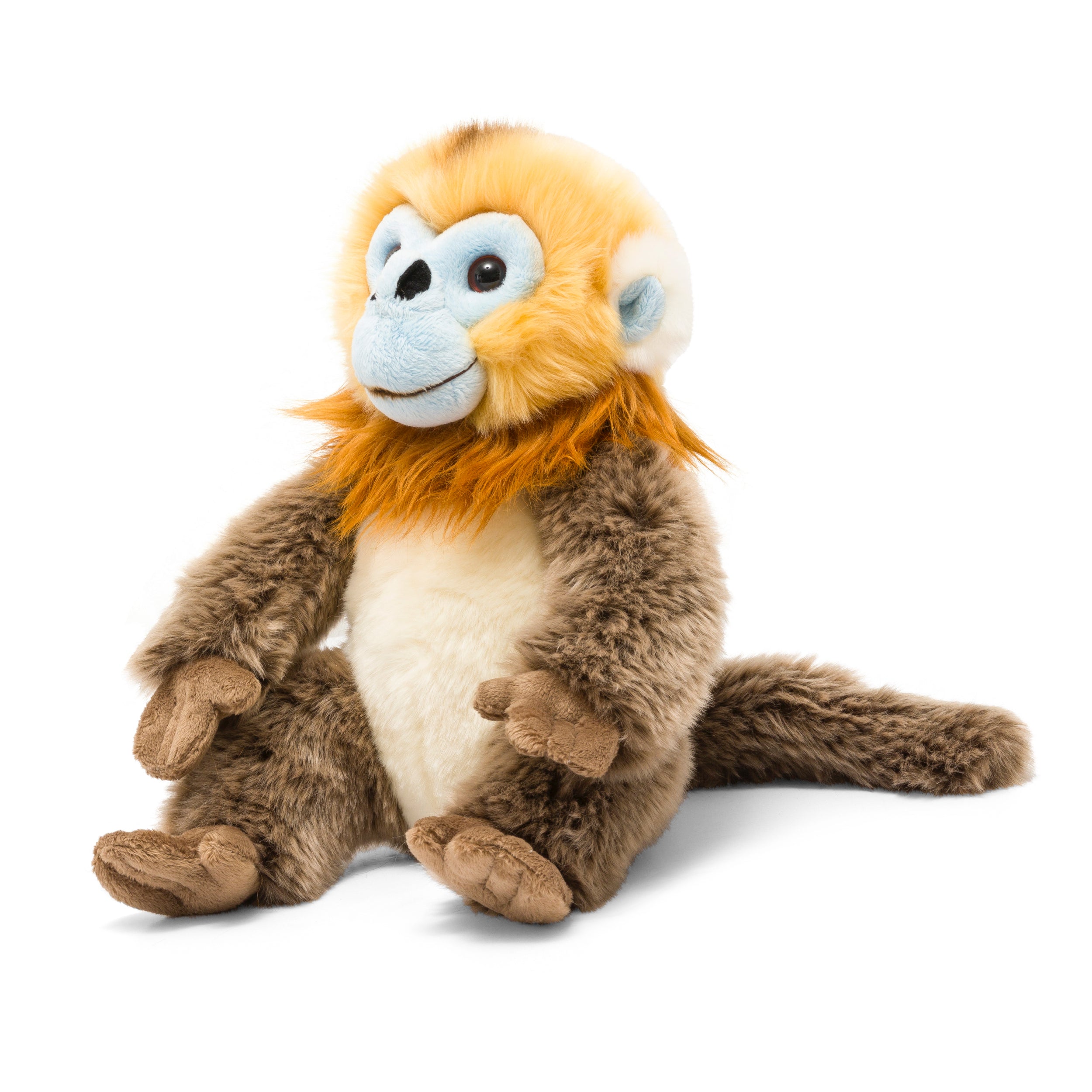 Golden snub monkey soft toy, 28cm 