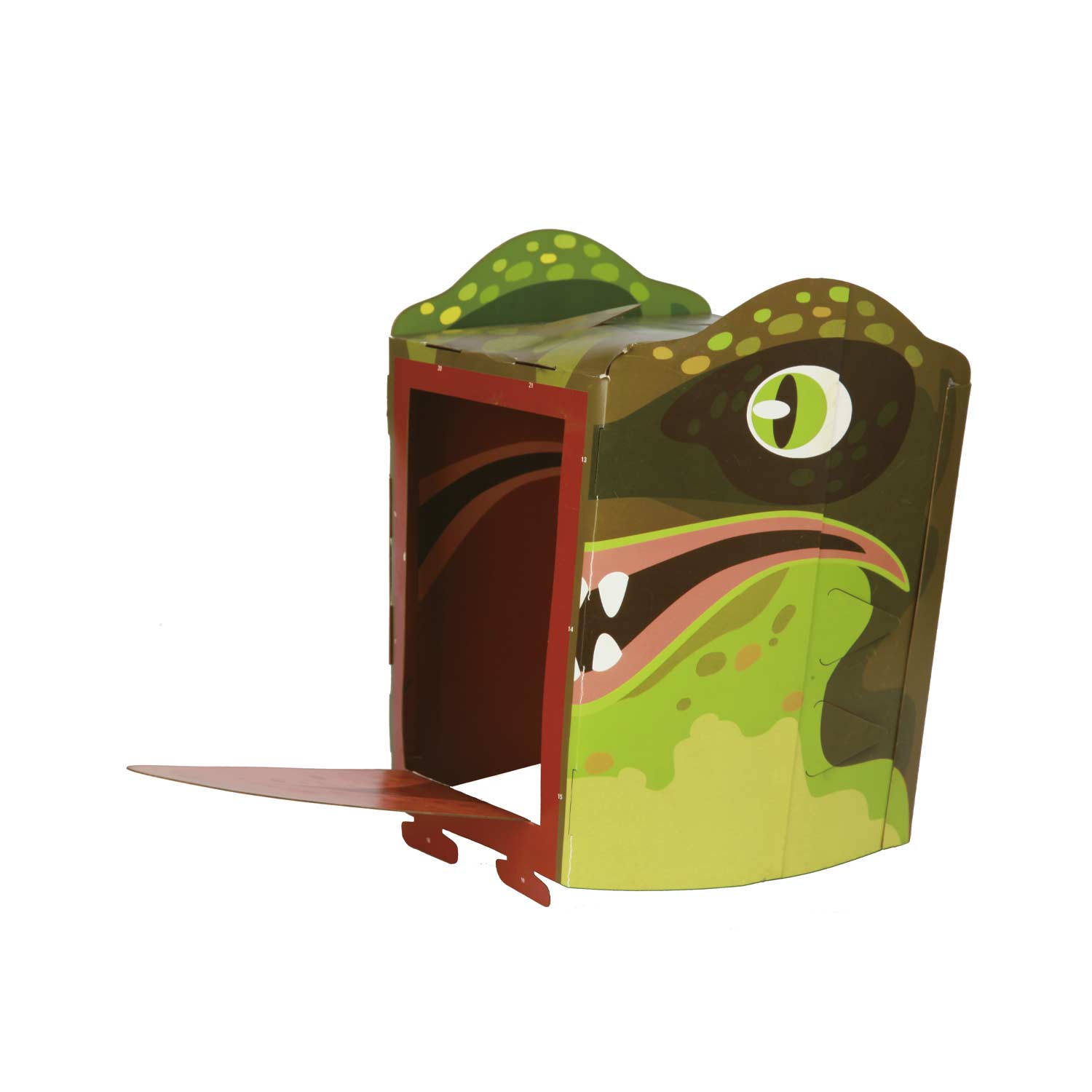 Crocodile 3D Mask Craft Set unbuilt 3