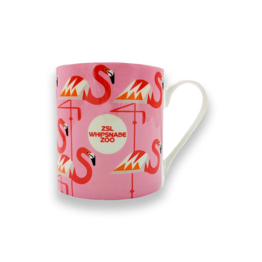 Whipsnade Souvenir Flamingo Mug