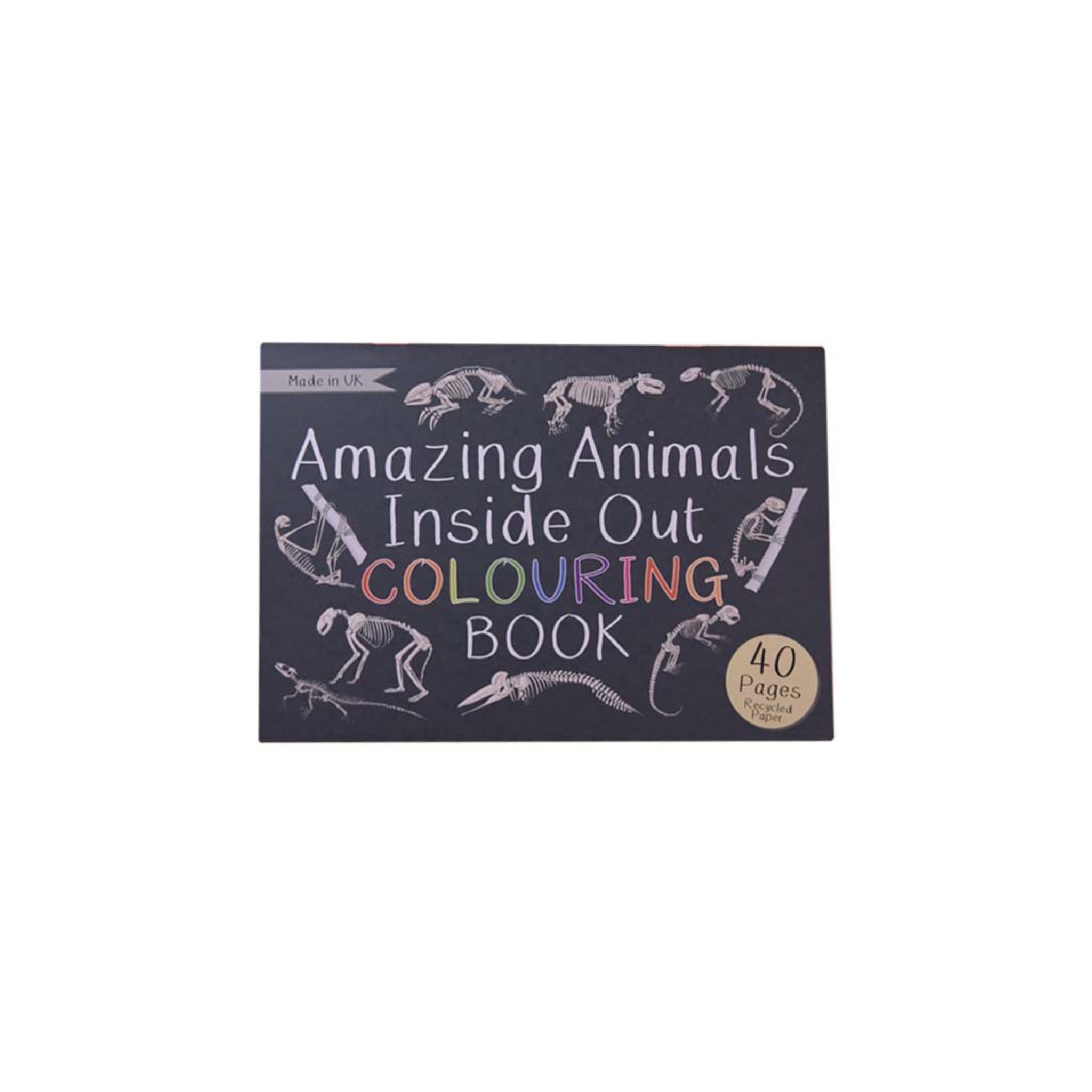 Amazing Animals Inside Out Colouring Book