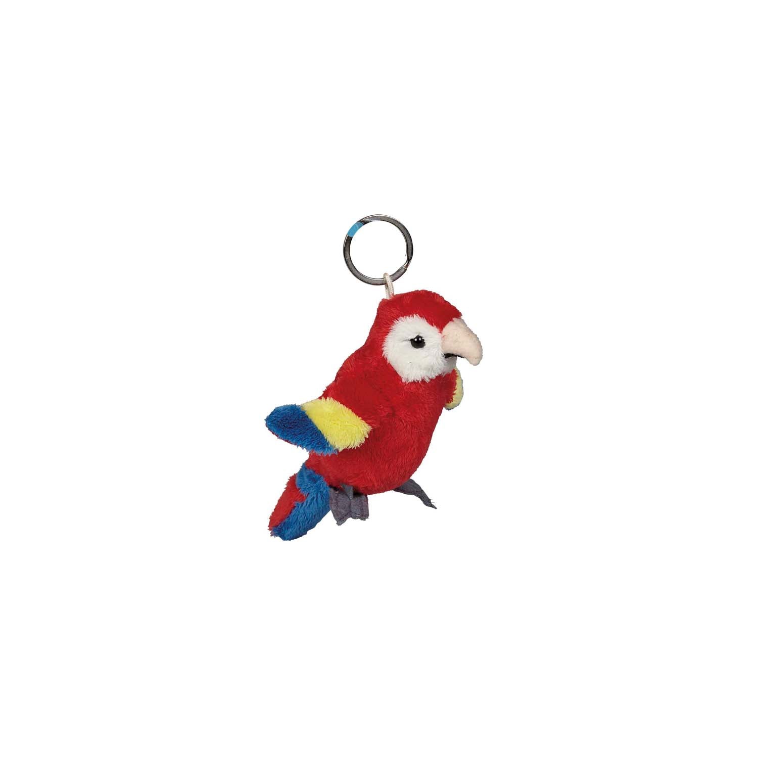 MACAW SOFT KEYRING, LARGE - Gifts For Wild Life Lovers