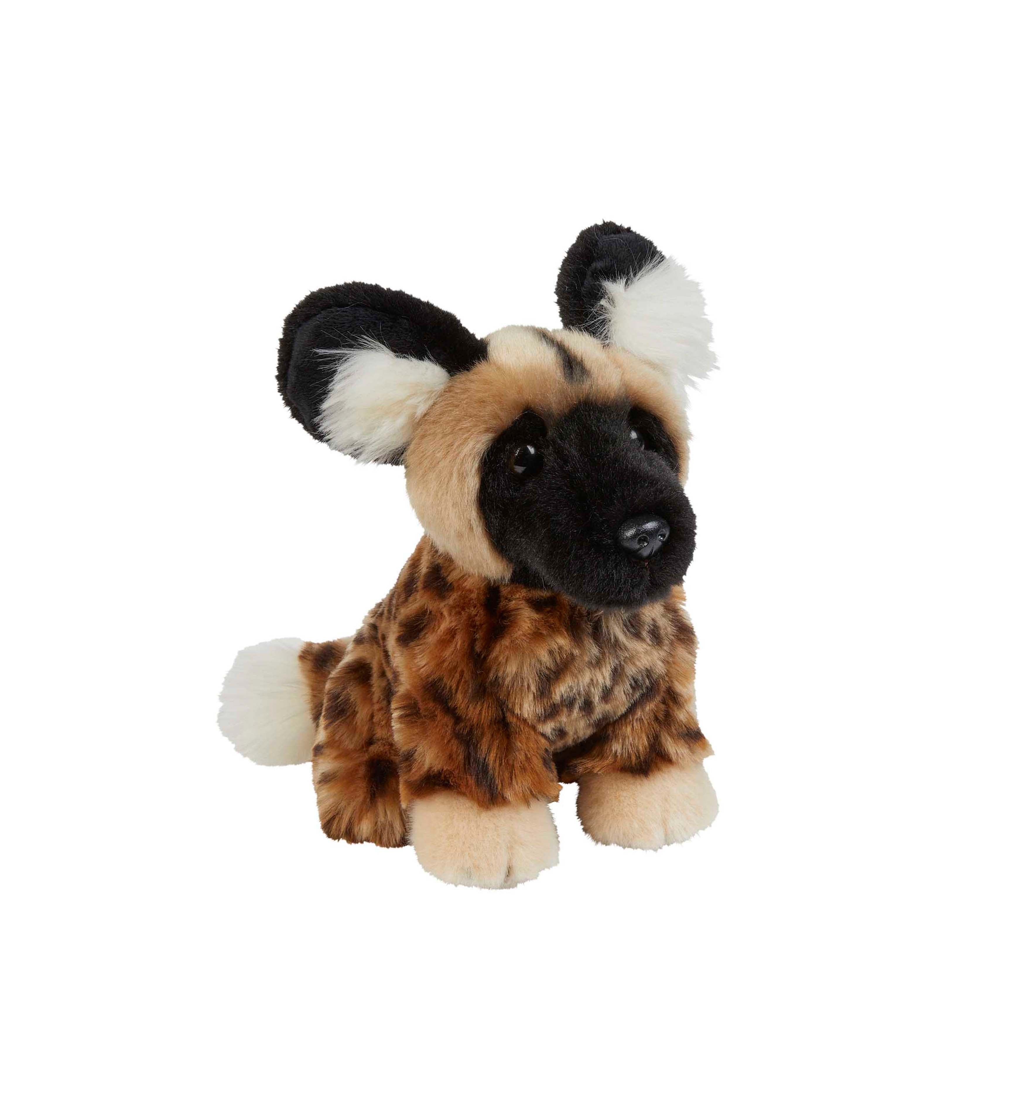 Baby African Hunting Dog Soft Toy, 18cm