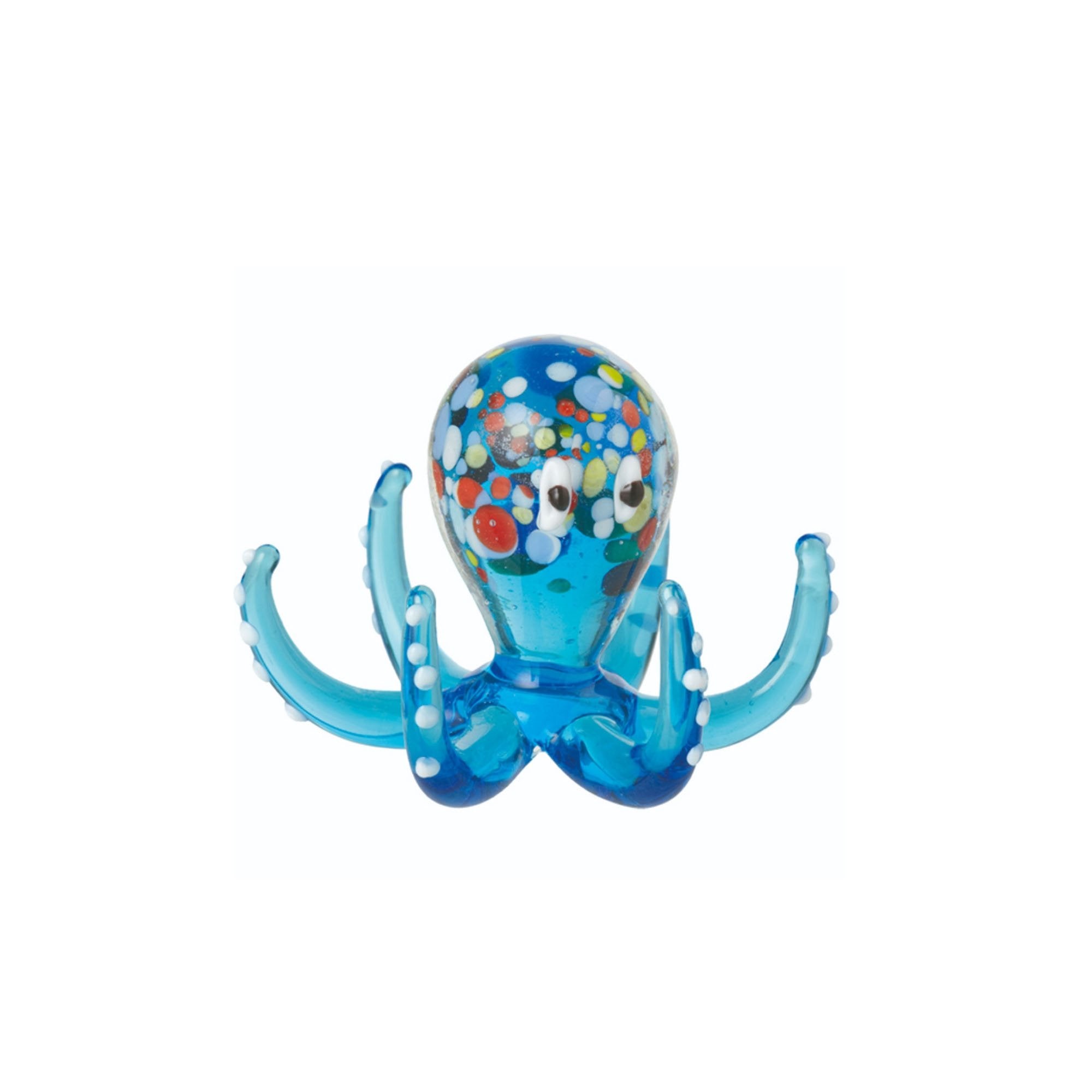 Octopus Glass Ornament 