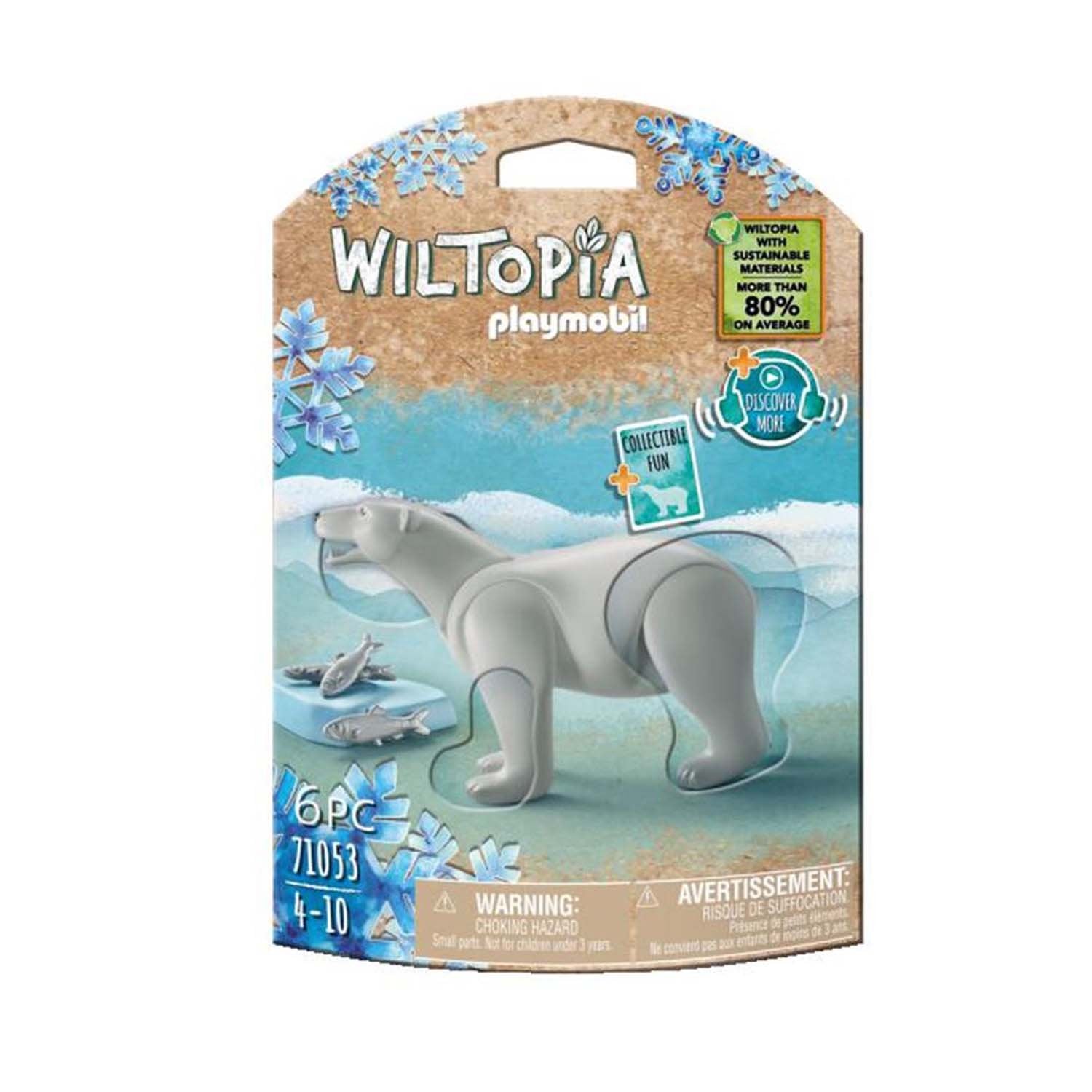 Playmobil Wiltopia Polar Bear Figure