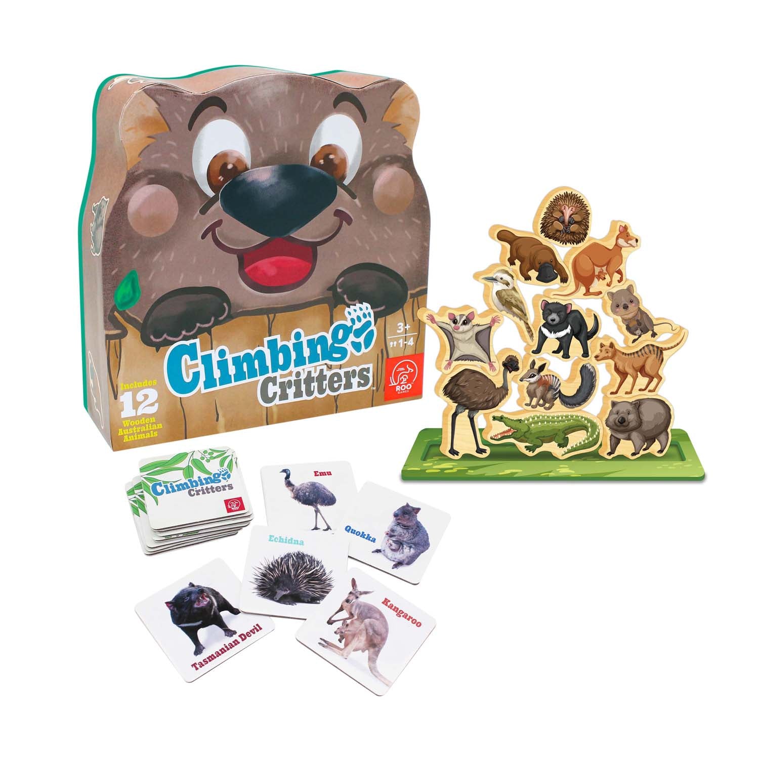 Climbing Critters Children's Wooden Game