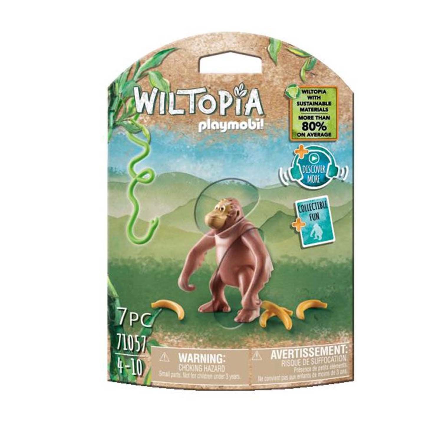 Playmobil Wiltopia Orangutan Monkey Figure Playmobil Wiltopia Orangutan Monkey Figure