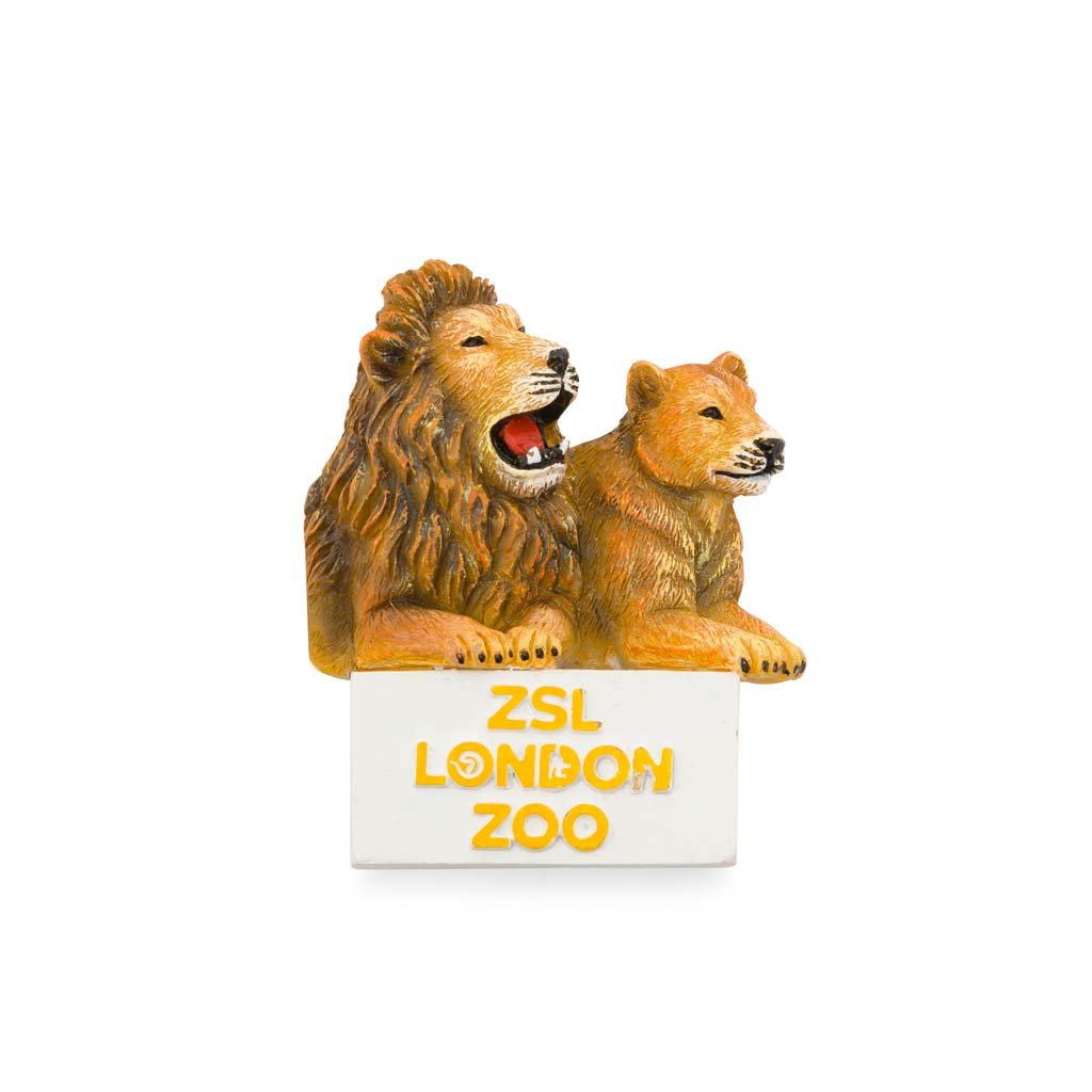 London Zoo Lion Magnet