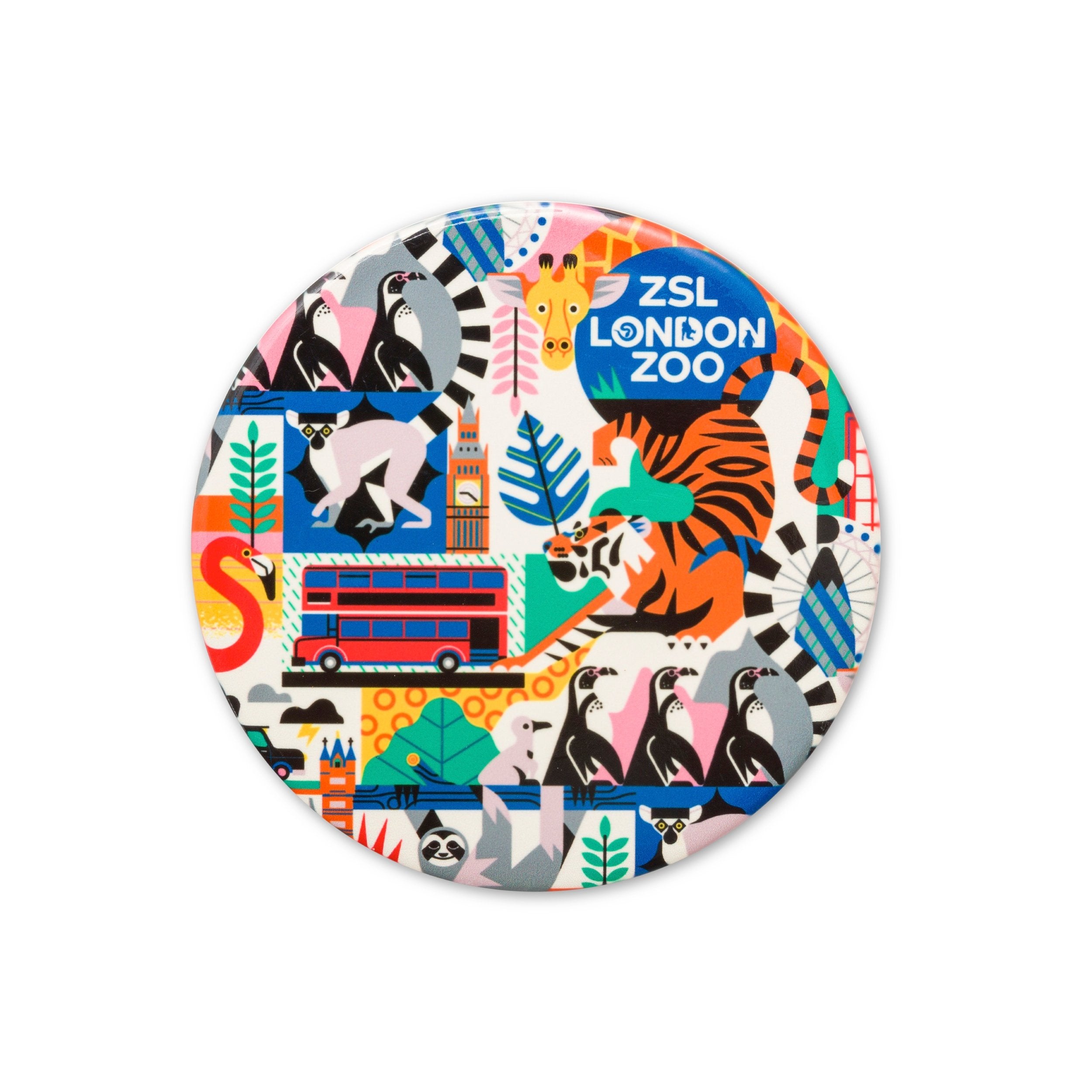 London Souvenir Coaster, Ceramic
