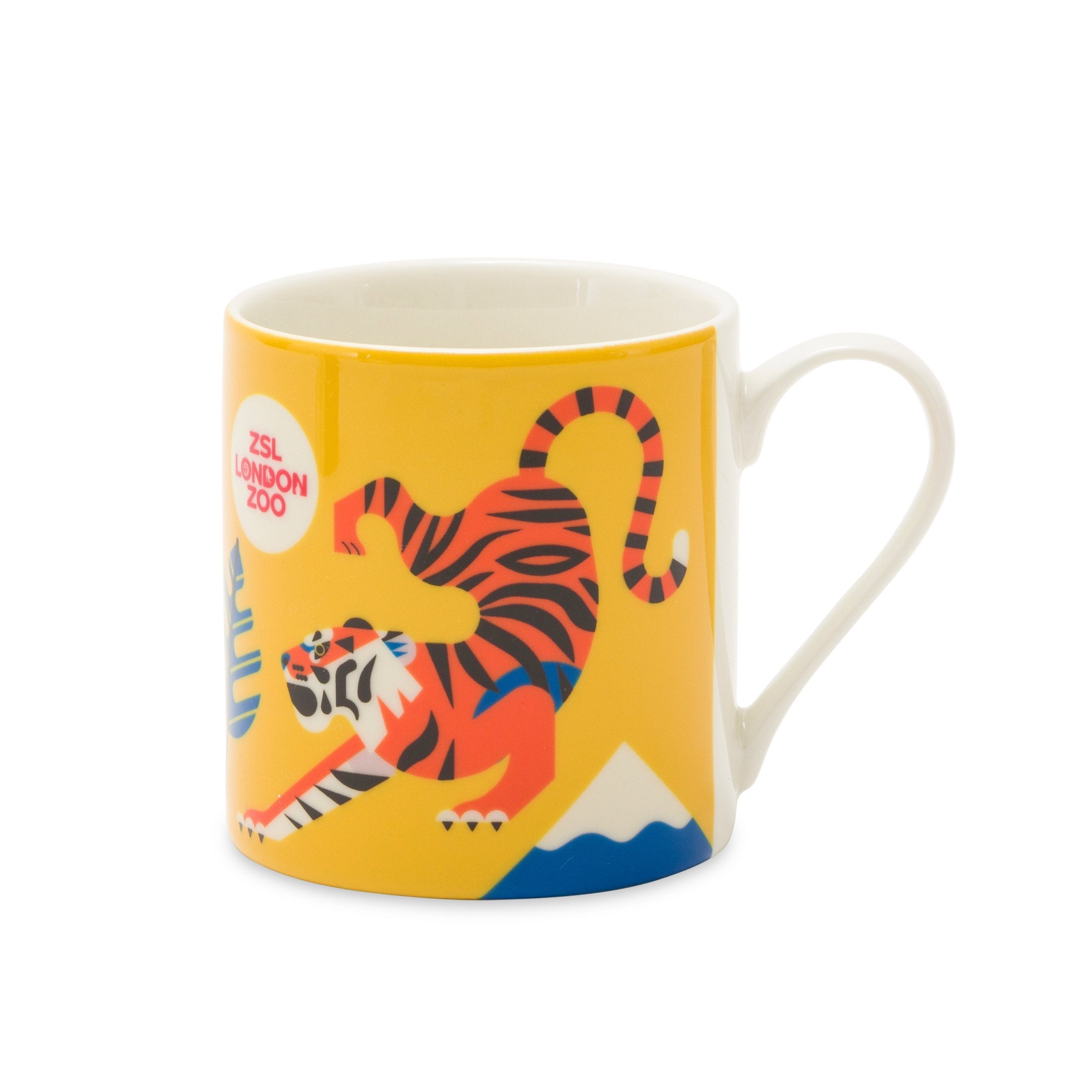 London Souvenir Tiger Mug