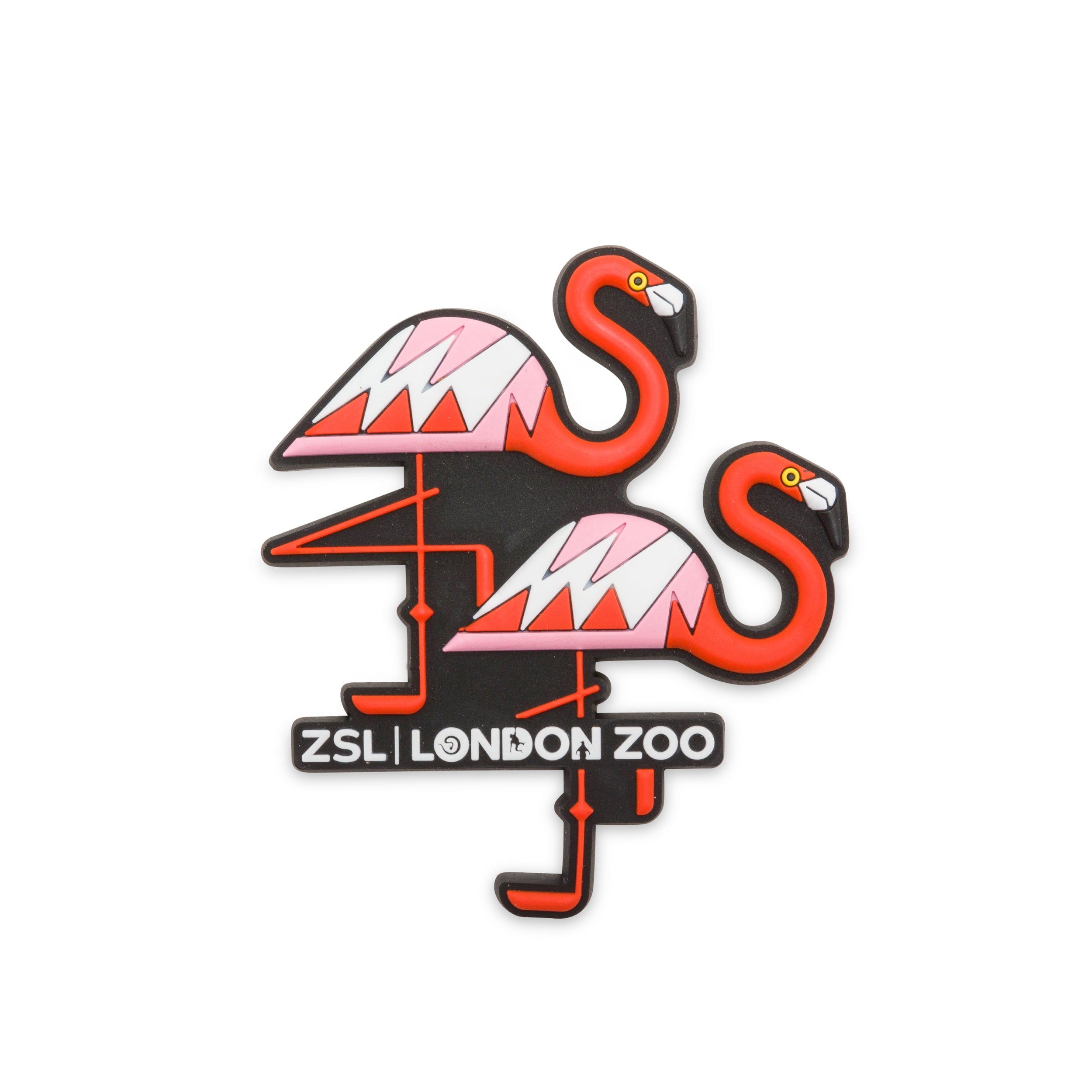 London Souvenir Flamingos Magnet