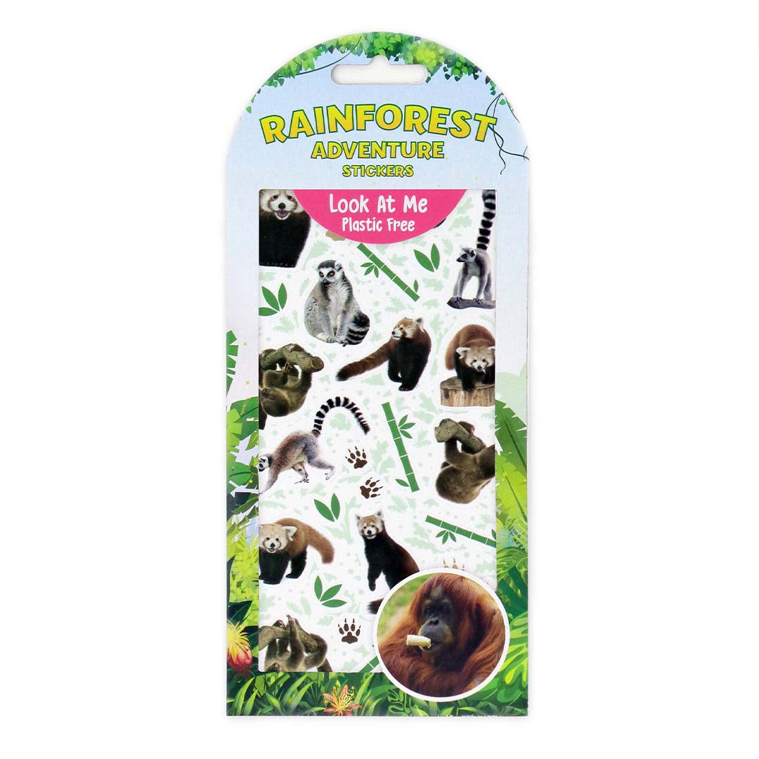 Eco Lemurs and Sloths Stickers