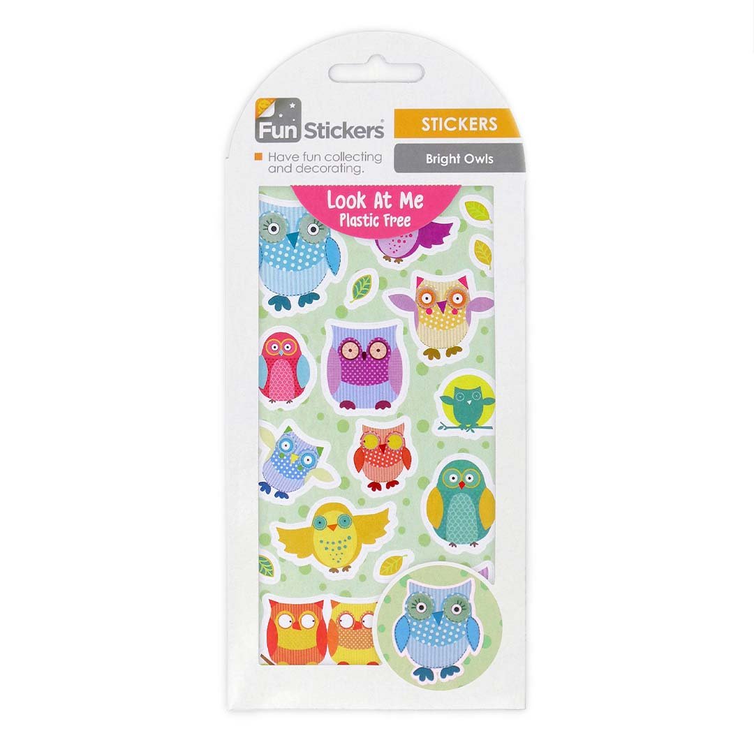 Eco Owls Stickers