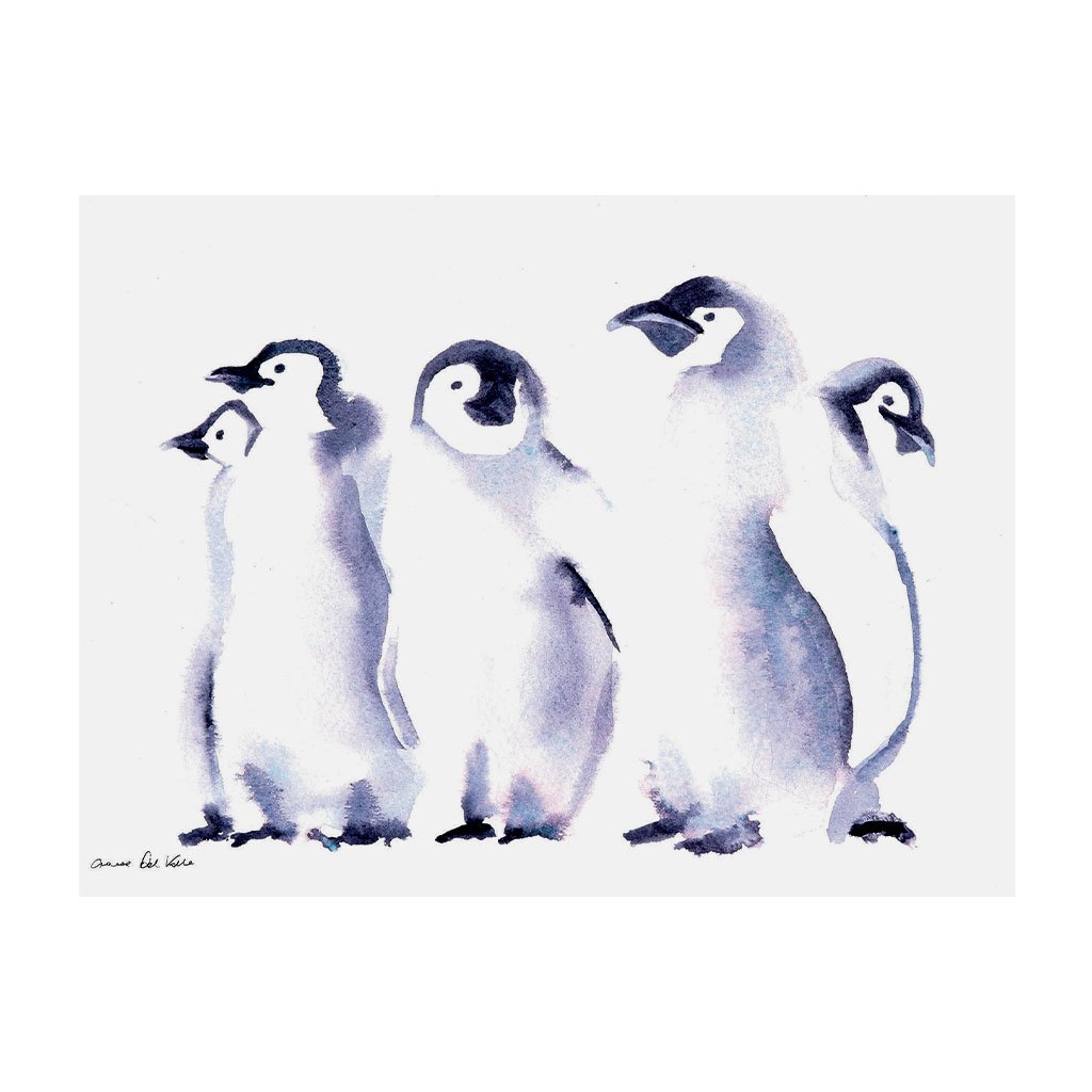 Penguin Chicks Canvas Art Print, 40x30cm