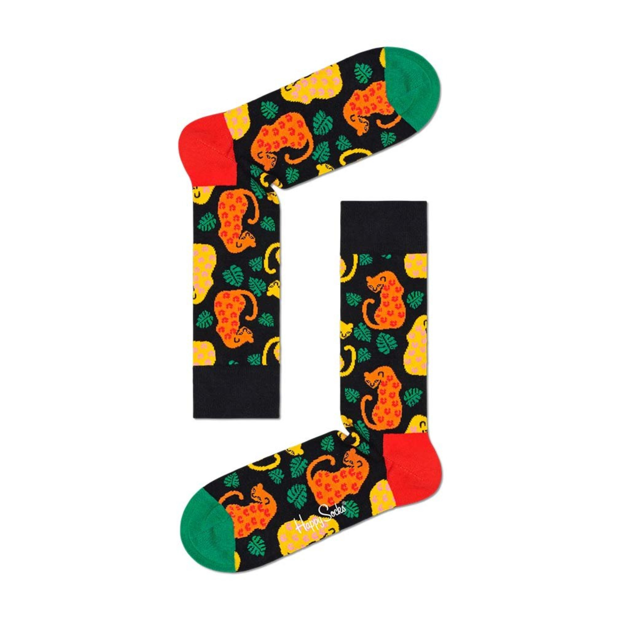 Cheetah Happy Socks, Adult (EU36-40)