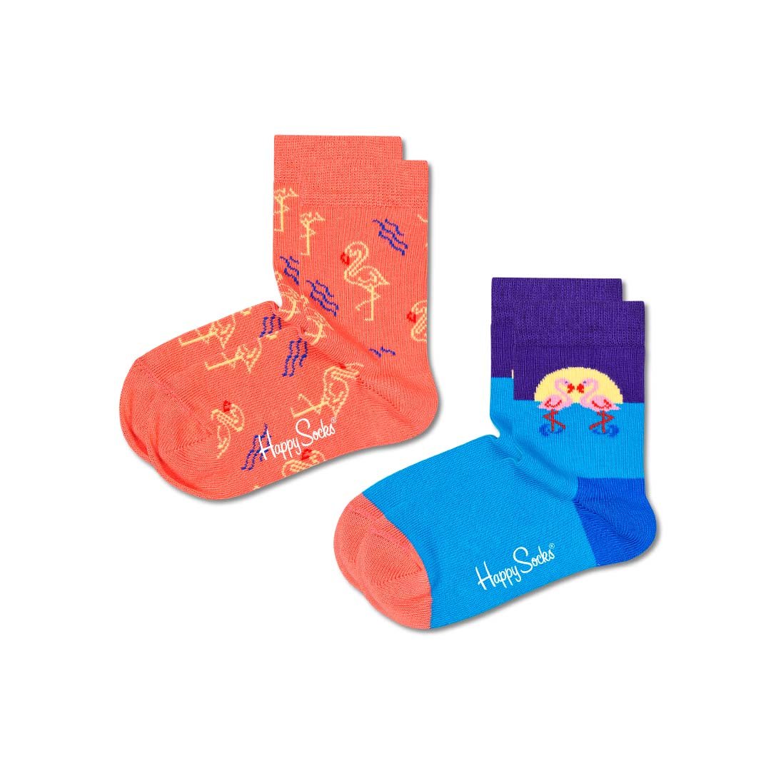 Flamingo Happy Socks Pack, Children (12-24M)
