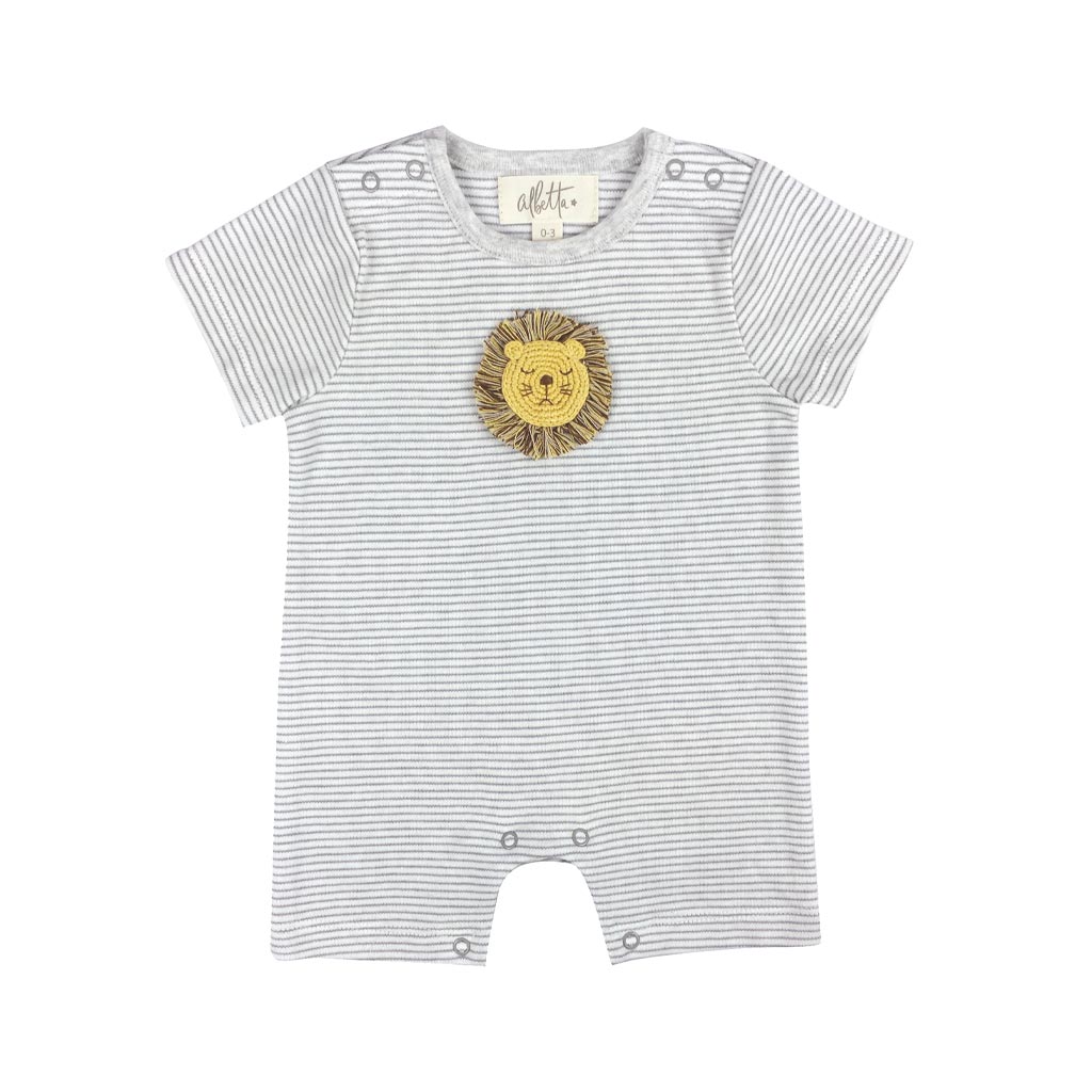 Lion Crochet Baby Vest
