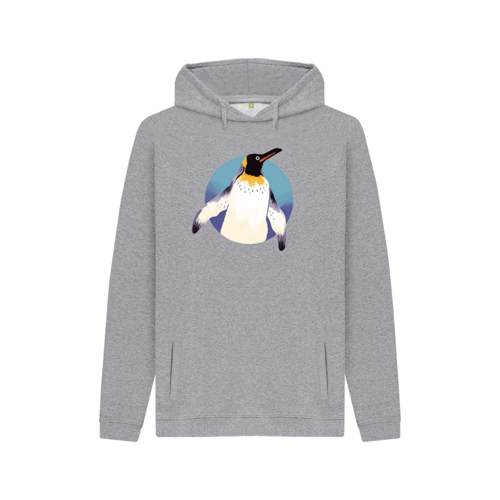 Adult's ZSL Penguin Hoodie - animal print hoodie
