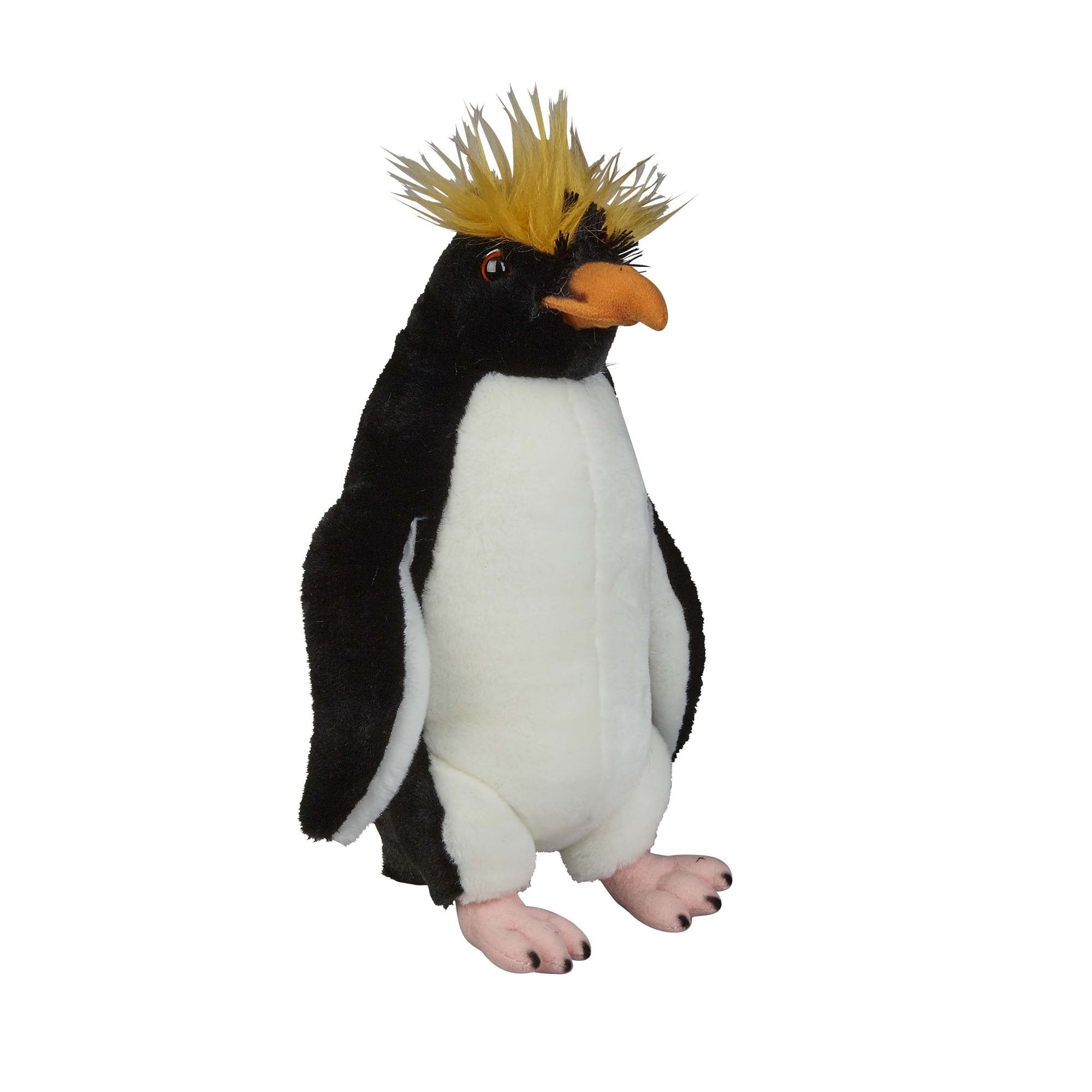 Rockhopper penguin soft toy, 32cm