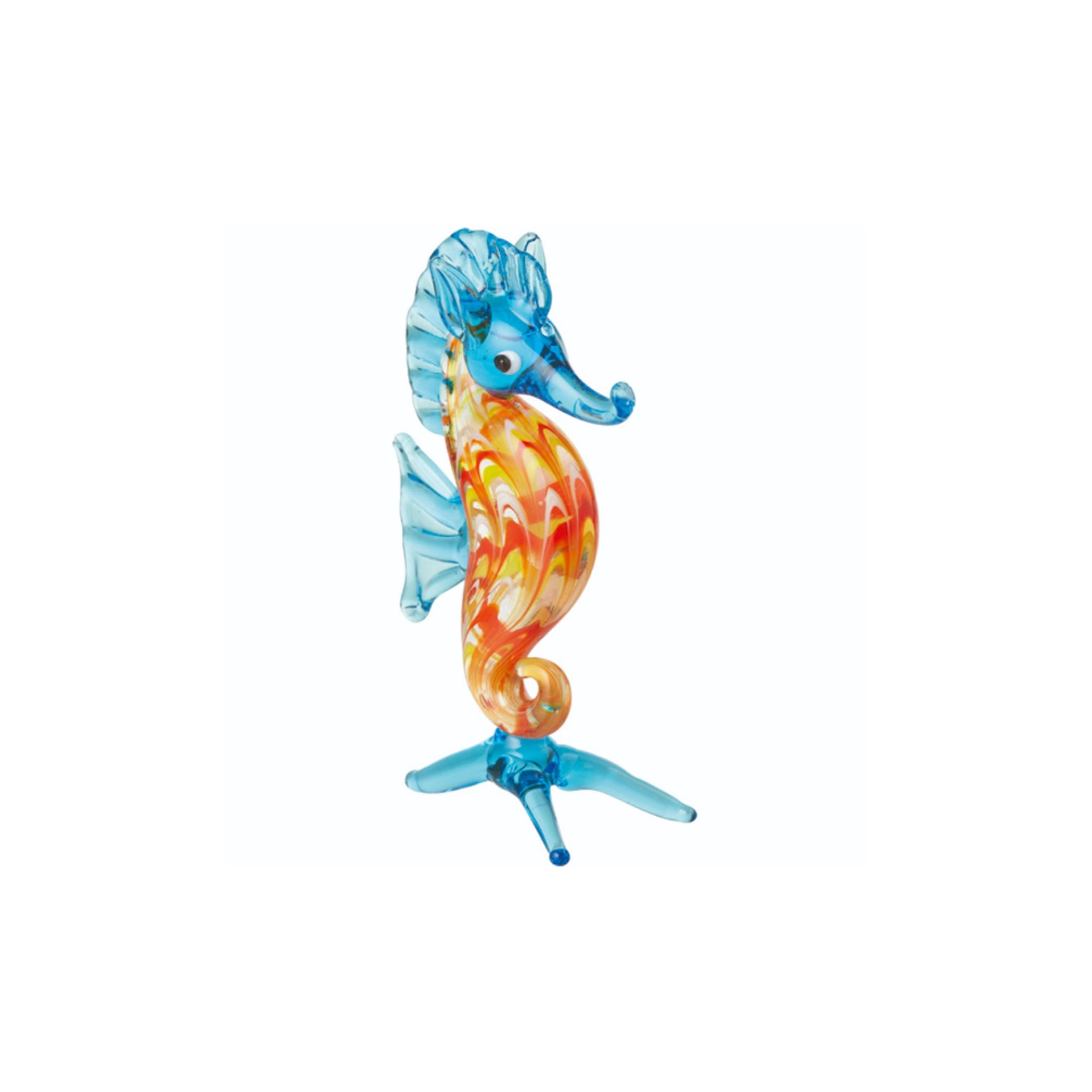 Seahorse Glass Ornament 
