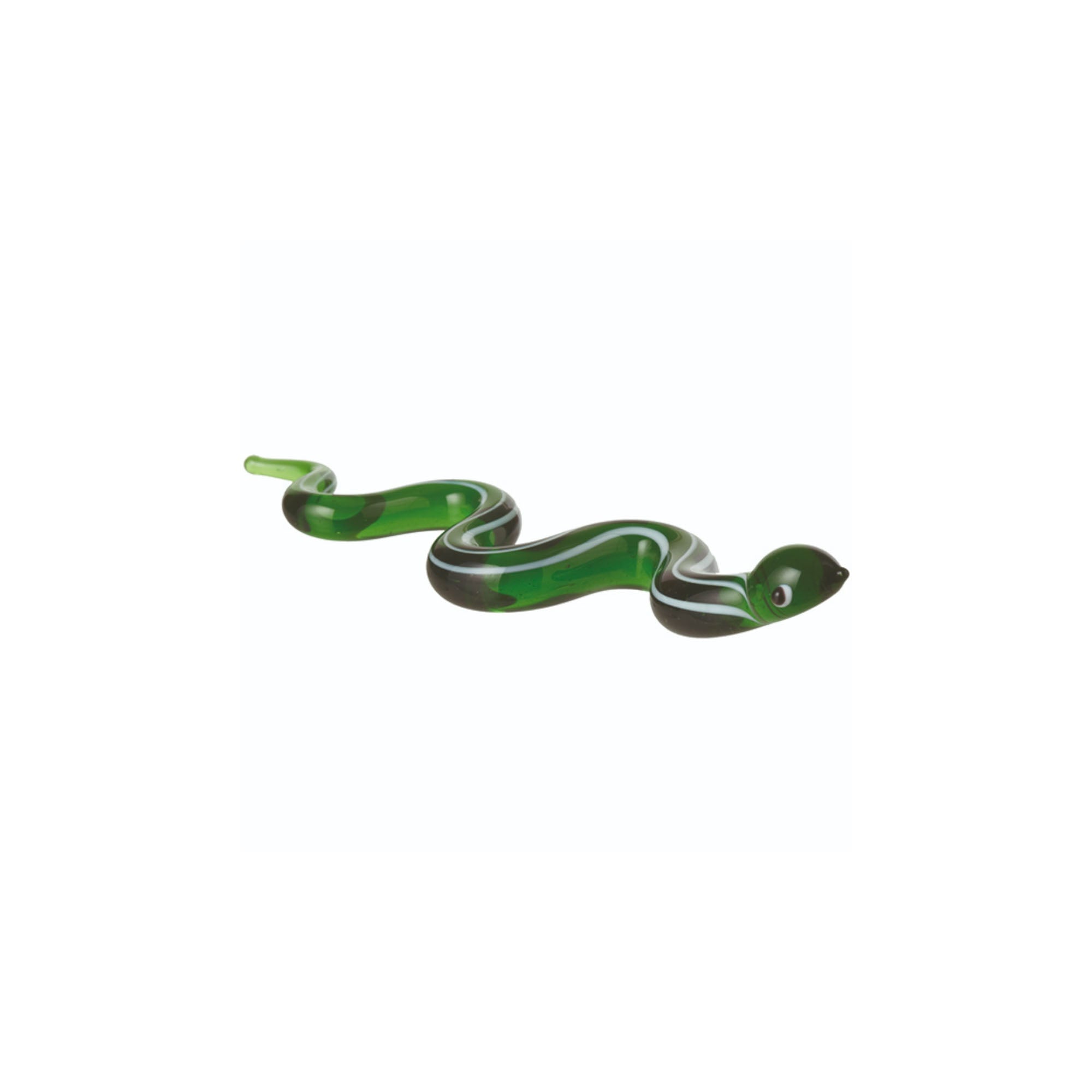 Snake Glass Ornament 