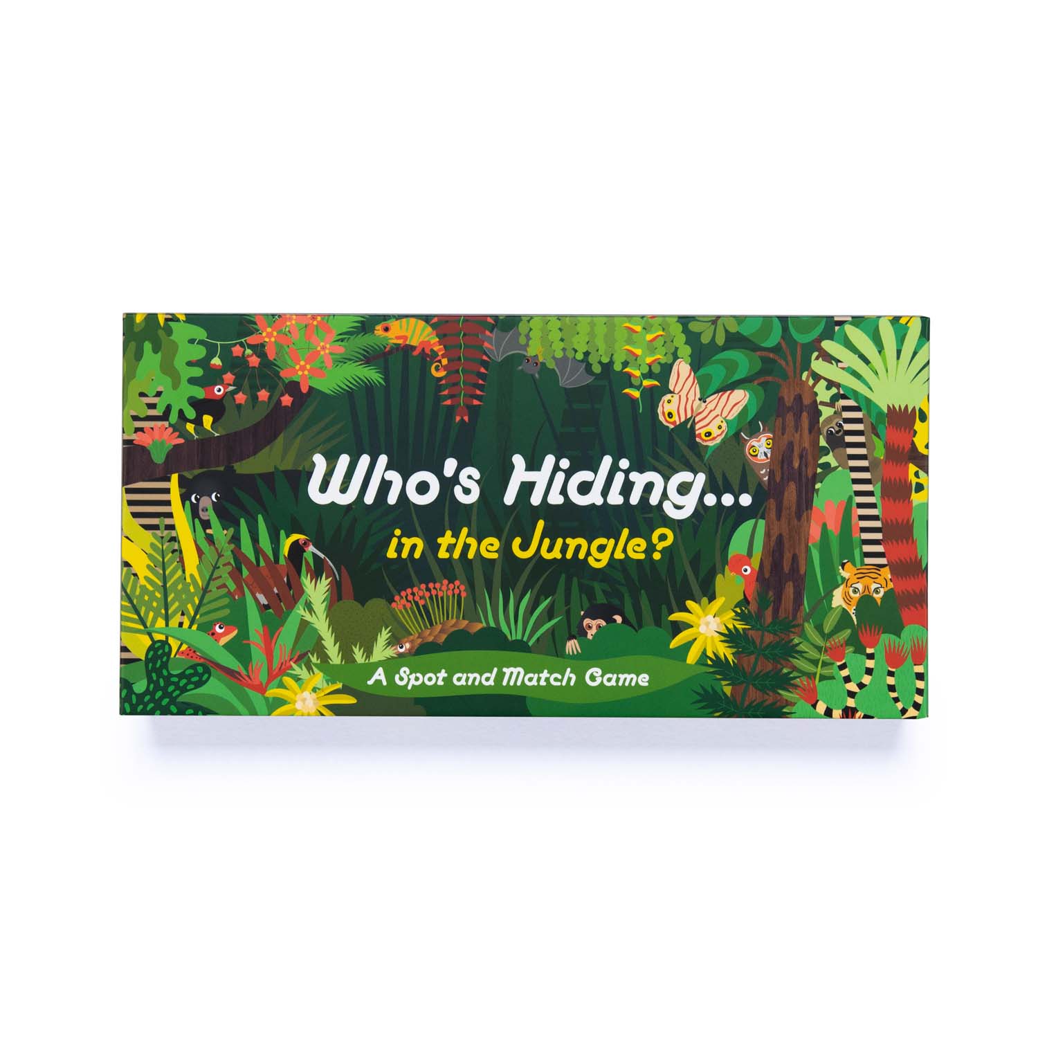 Who's hiding in the jungle board game