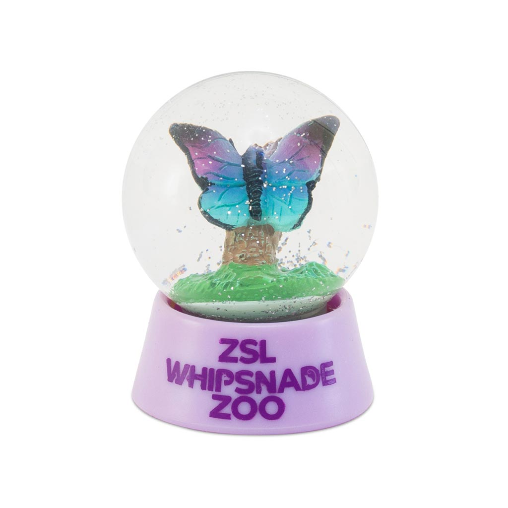Whipsnade Zoo Butterfly Snow Globe
